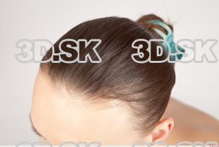 Hair texture of Debbie 0008